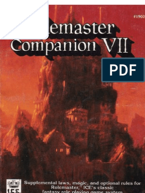 rolemaster arcane companion pdf